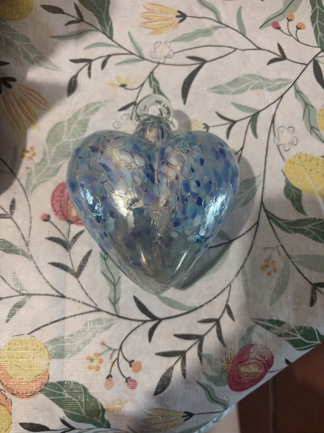 Handmade Glass Heart Ornaments: Classic Collection, 1