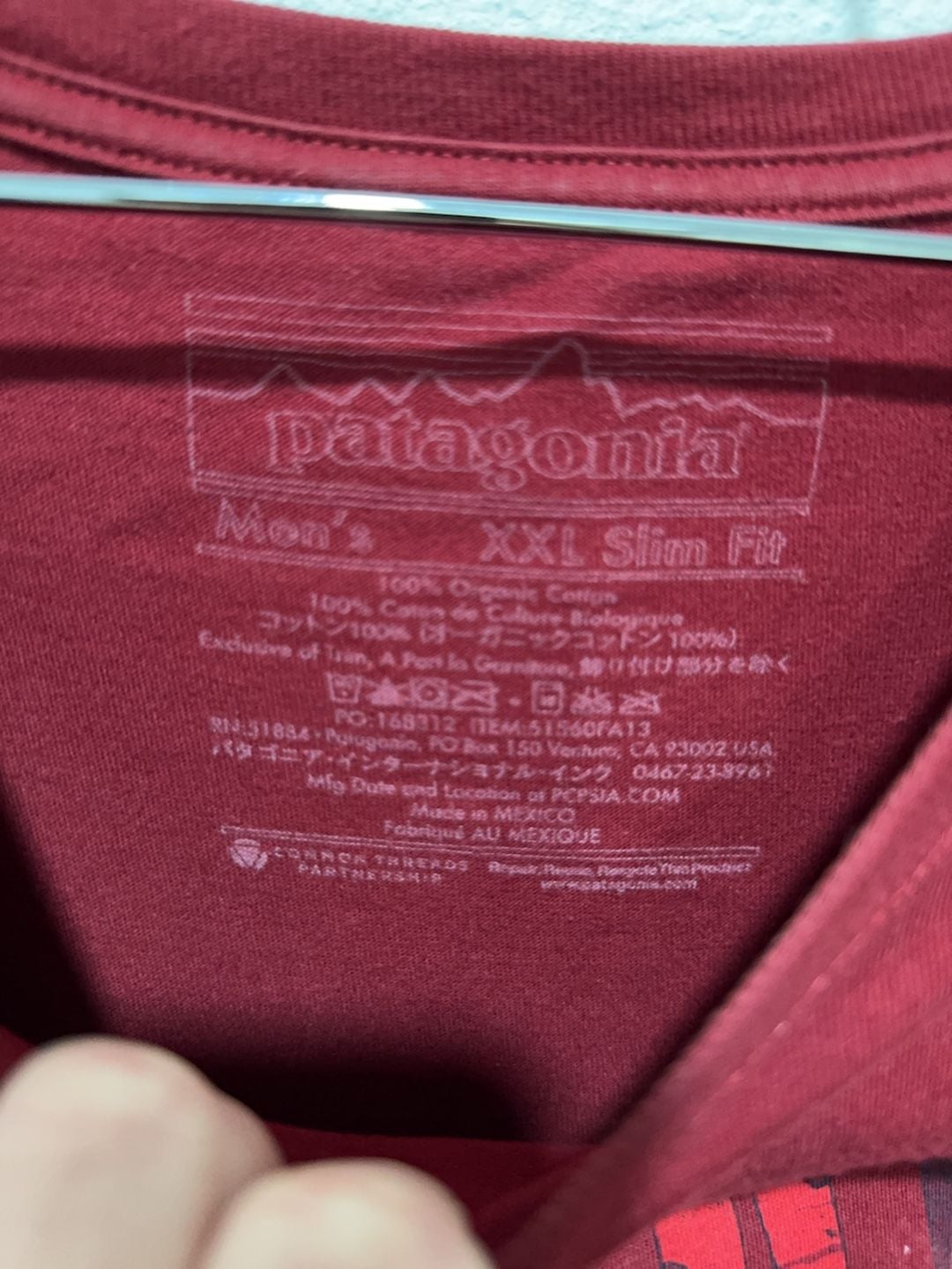 Patagonia Men's XXL Graphic T-Shirt Red 3