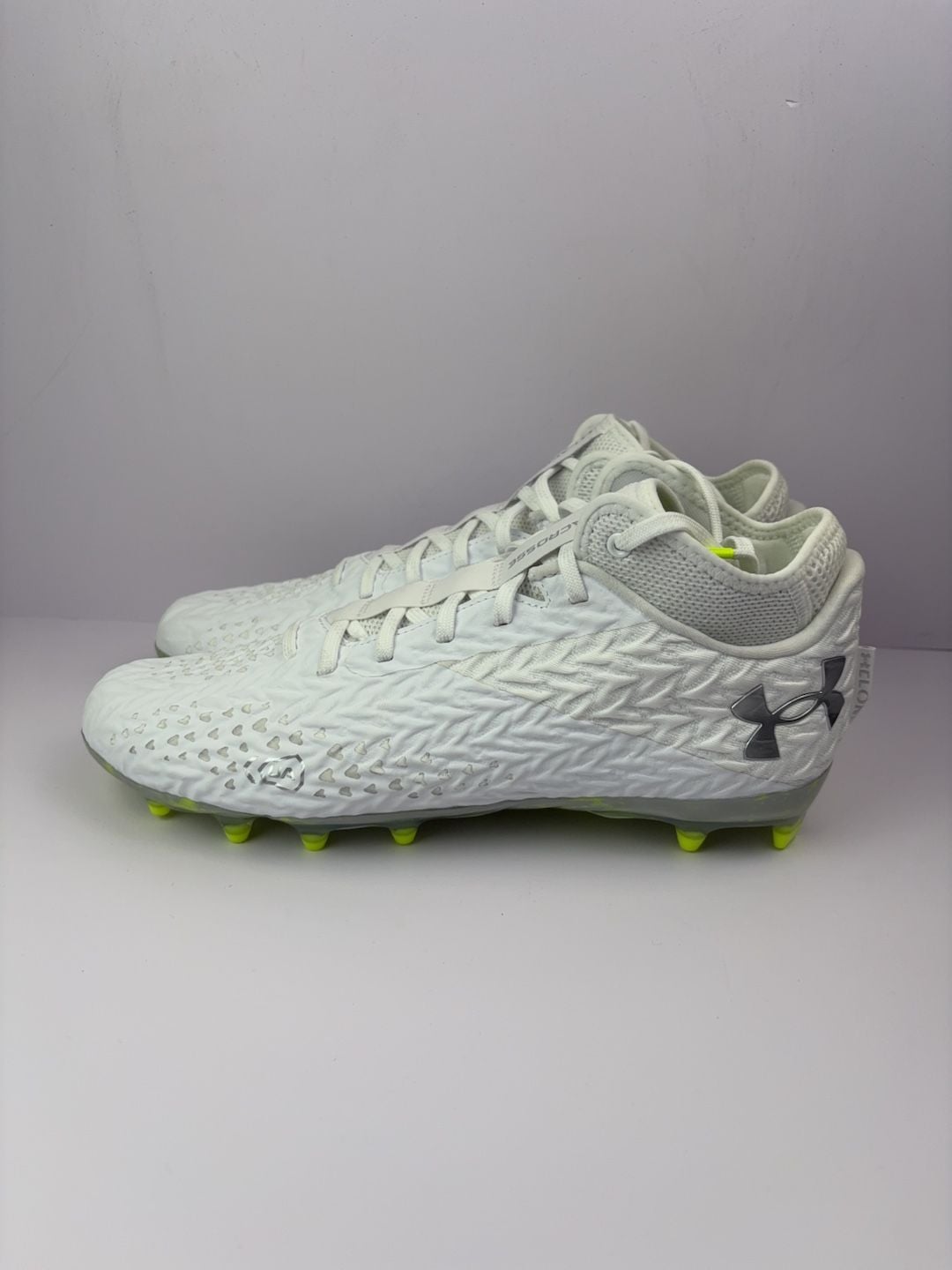 Under Armour Highlight Lacrosse Cleats White mens 9 2