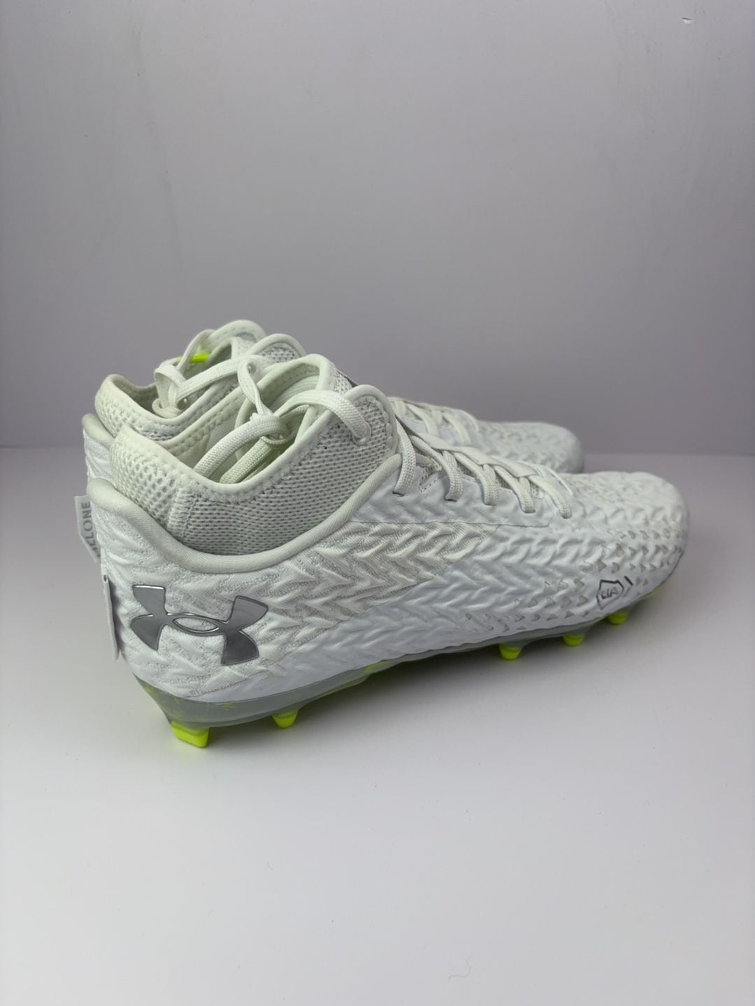 Under Armour Highlight Lacrosse Cleats White mens 9 4