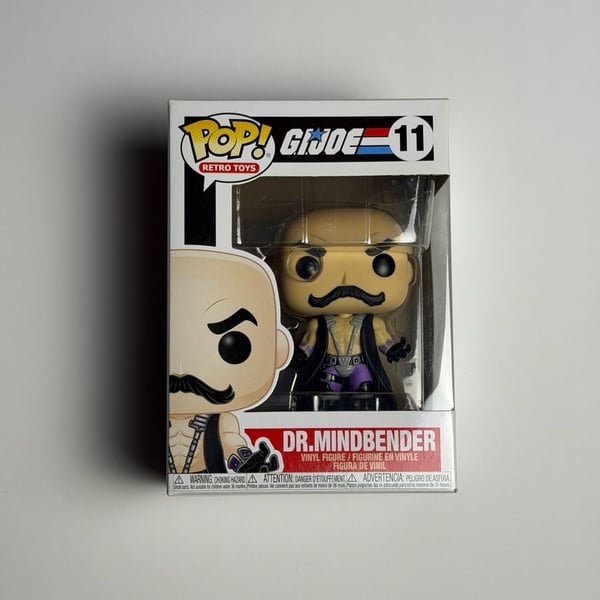 Funko Pop! Retro Toys G.I. Joe Dr. Mindbender #11 Vinyl Figure