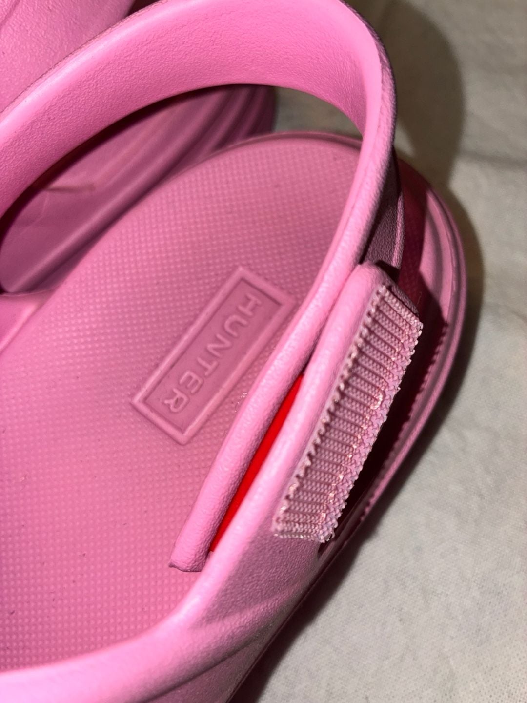 Hunter Women's Original Lightweight Platform Sandals Pink Size US 8 8