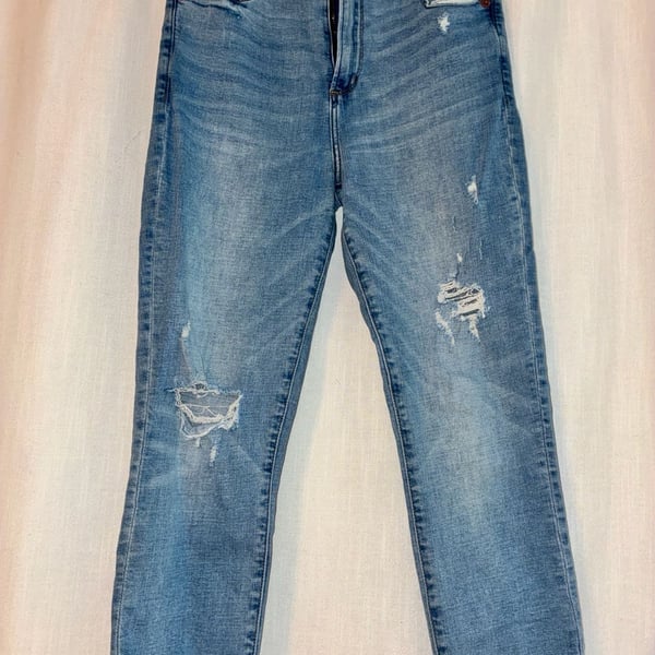 Abercrombie & Fitch High Rise Super Skinny Ankle Jeans Size 30/10S