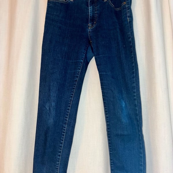 Lauren Ralph Lauren Women's Dark Wash Skinny Jeans Size 6
