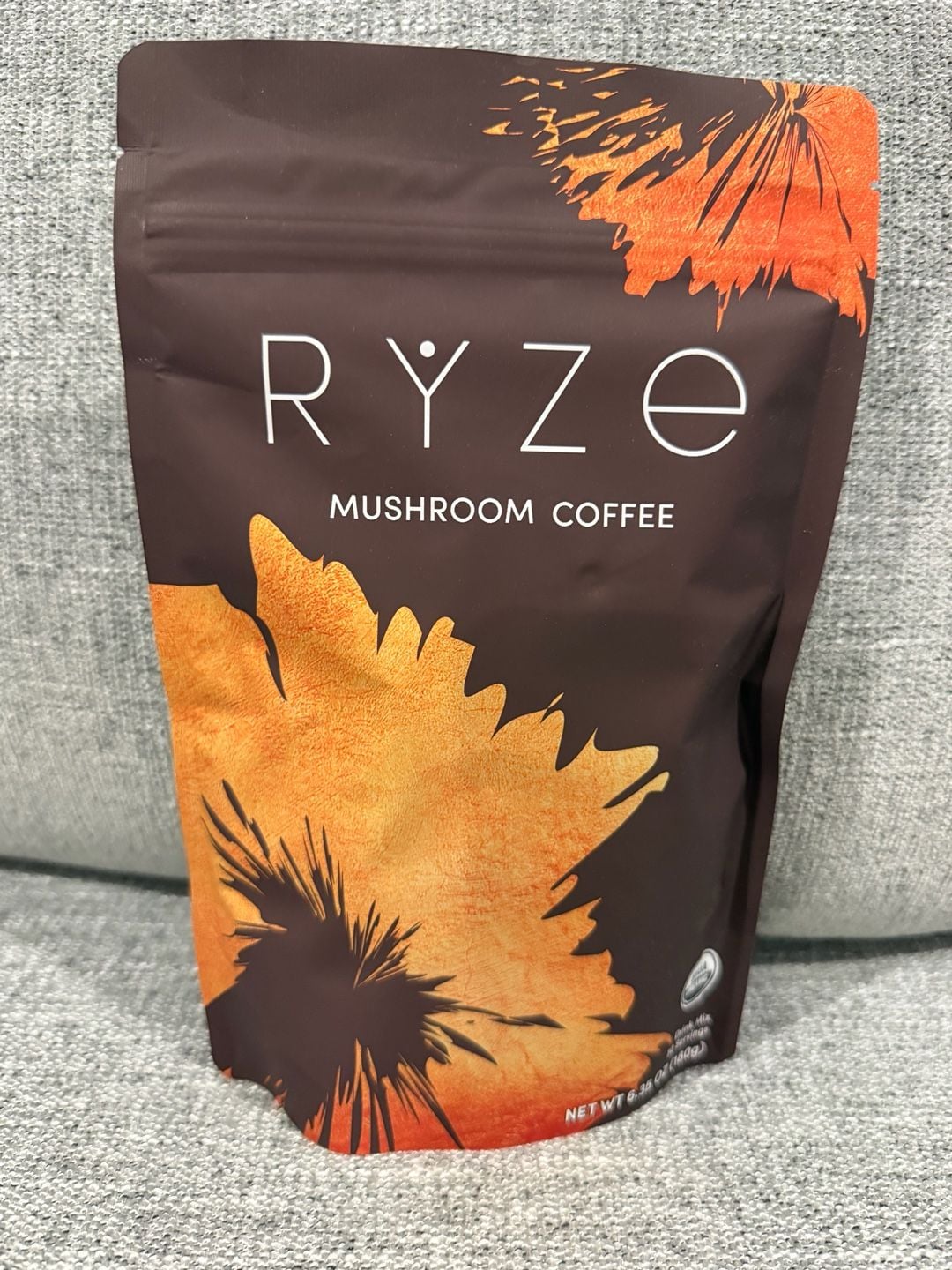 RYZE Mushroom Coffee 6.35 oz (180g) 30 Servings Exp 2028 1