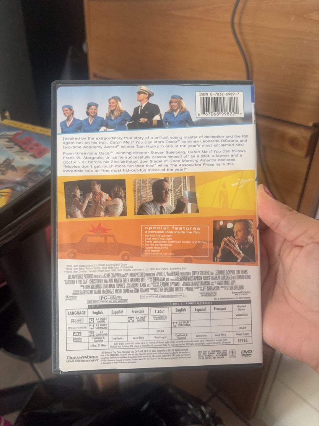 Catch Me If You Can (2002) 2-Disc Widescreen DVD 2
