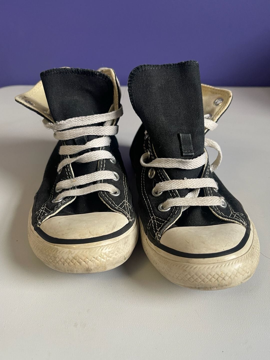 Converse Chuck Taylor All Star Youth High Top Sneakers Black Size 2 2