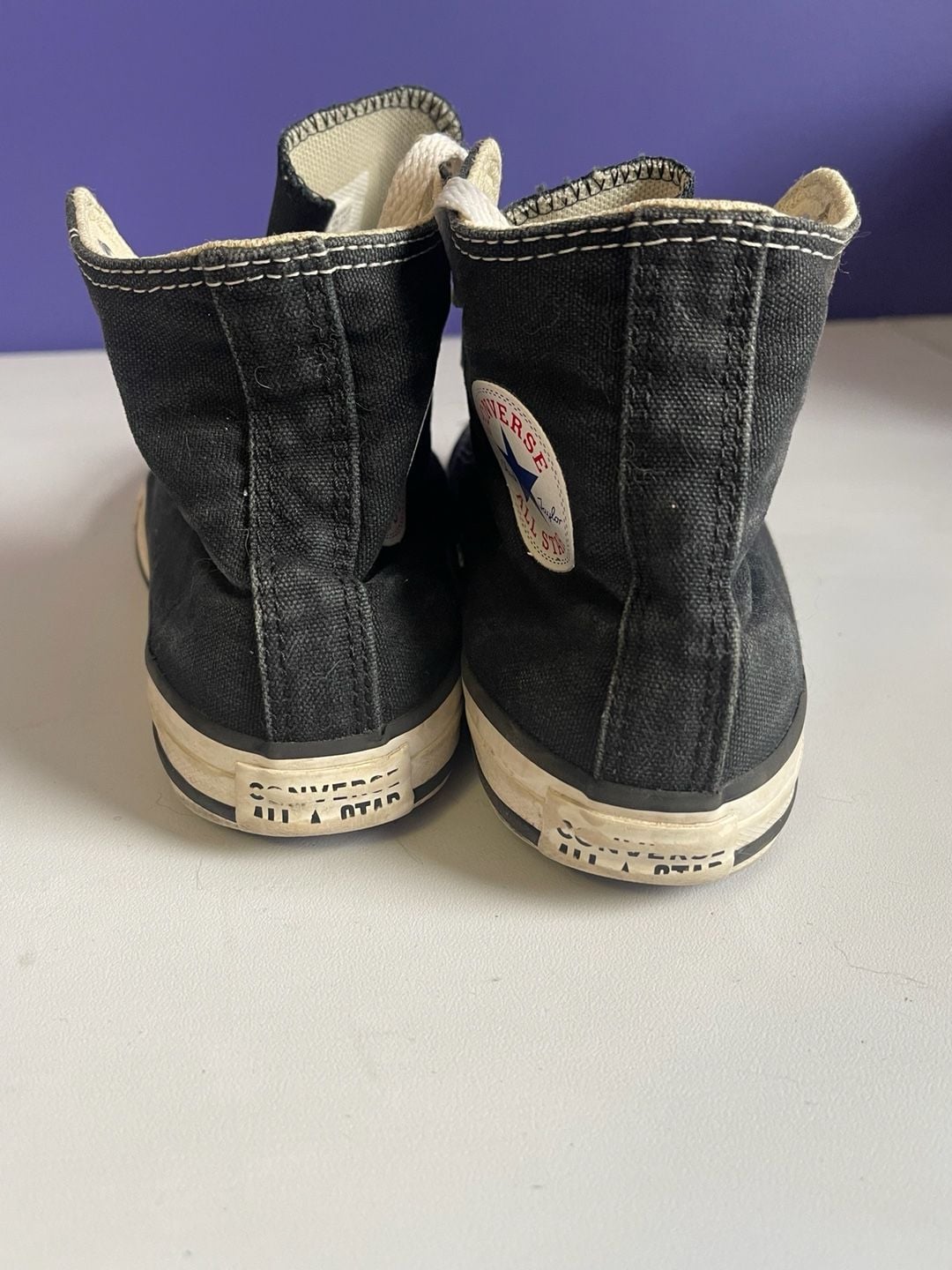 Converse Chuck Taylor All Star Youth High Top Sneakers Black Size 2 4