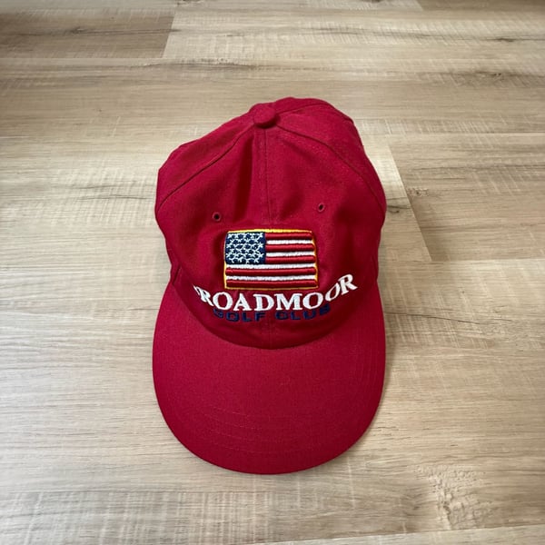 Vintage 90s Roadmoor Golf Club 1924 Embroidered Adjustable Baseball Cap