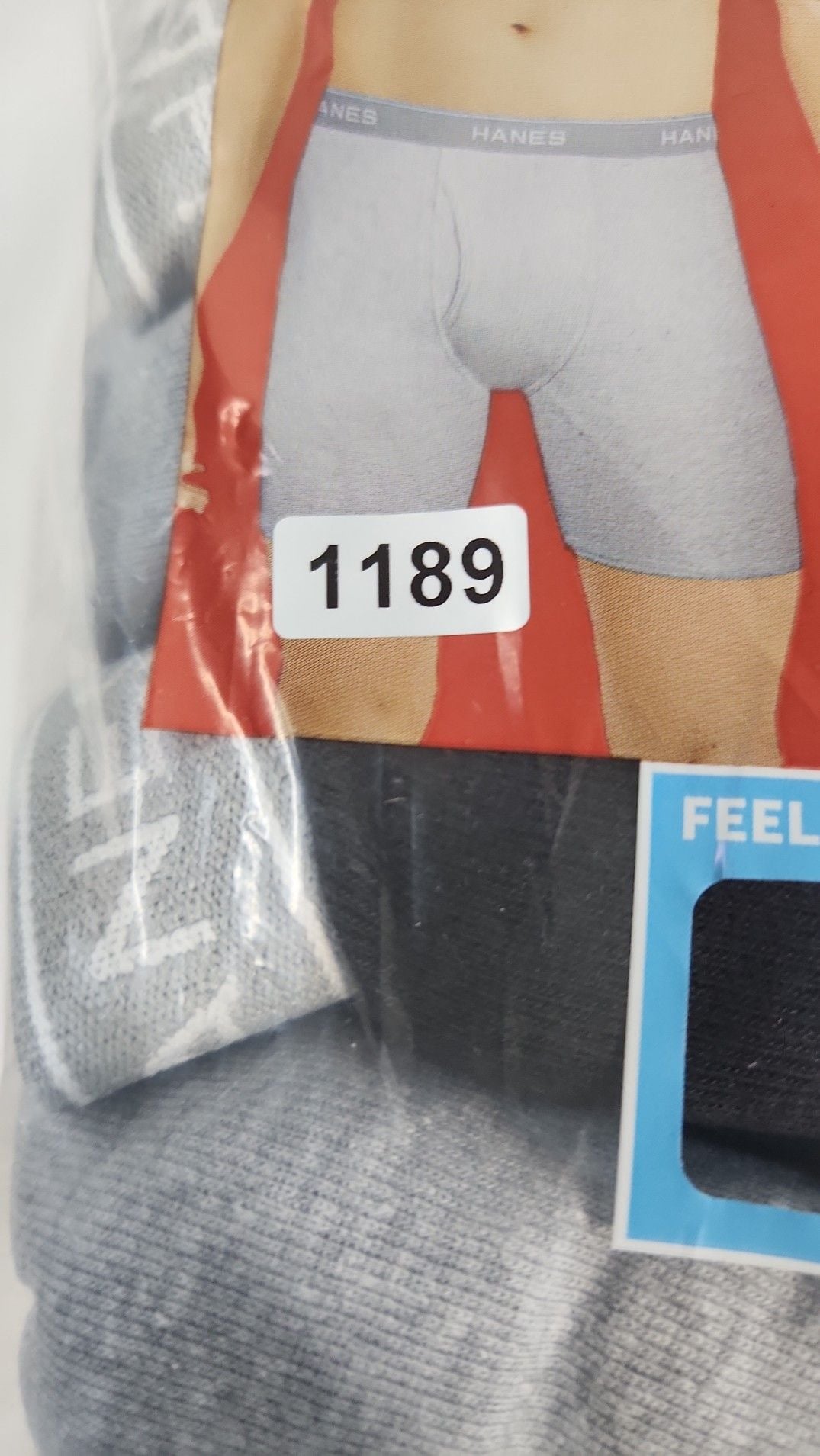 Hanes Tagless Comfort Flex Boxer Briefs 6-Pack Size XL 3