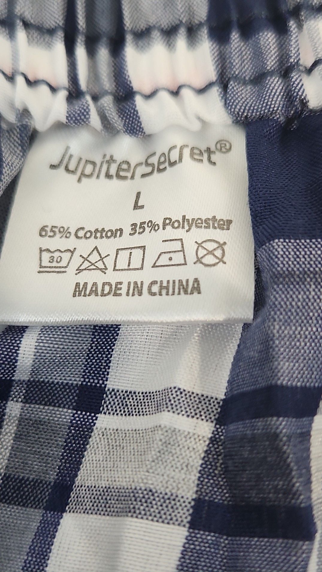 JupiterSecret Men's Plaid Boxer Shorts 6-Pack Size Large 2