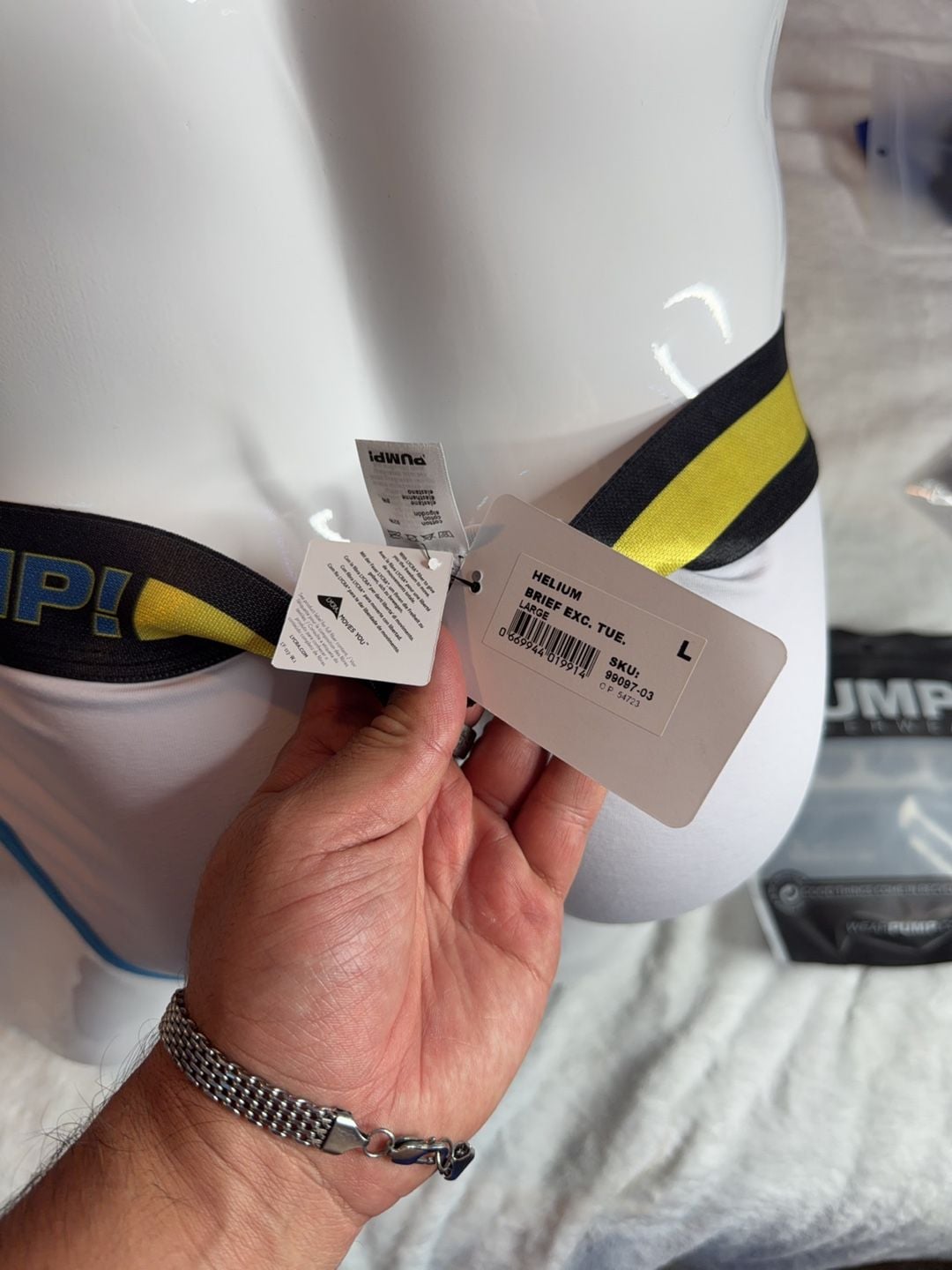 PUMP! Helium Brief Underwear Expert Exclusive Size Large 3