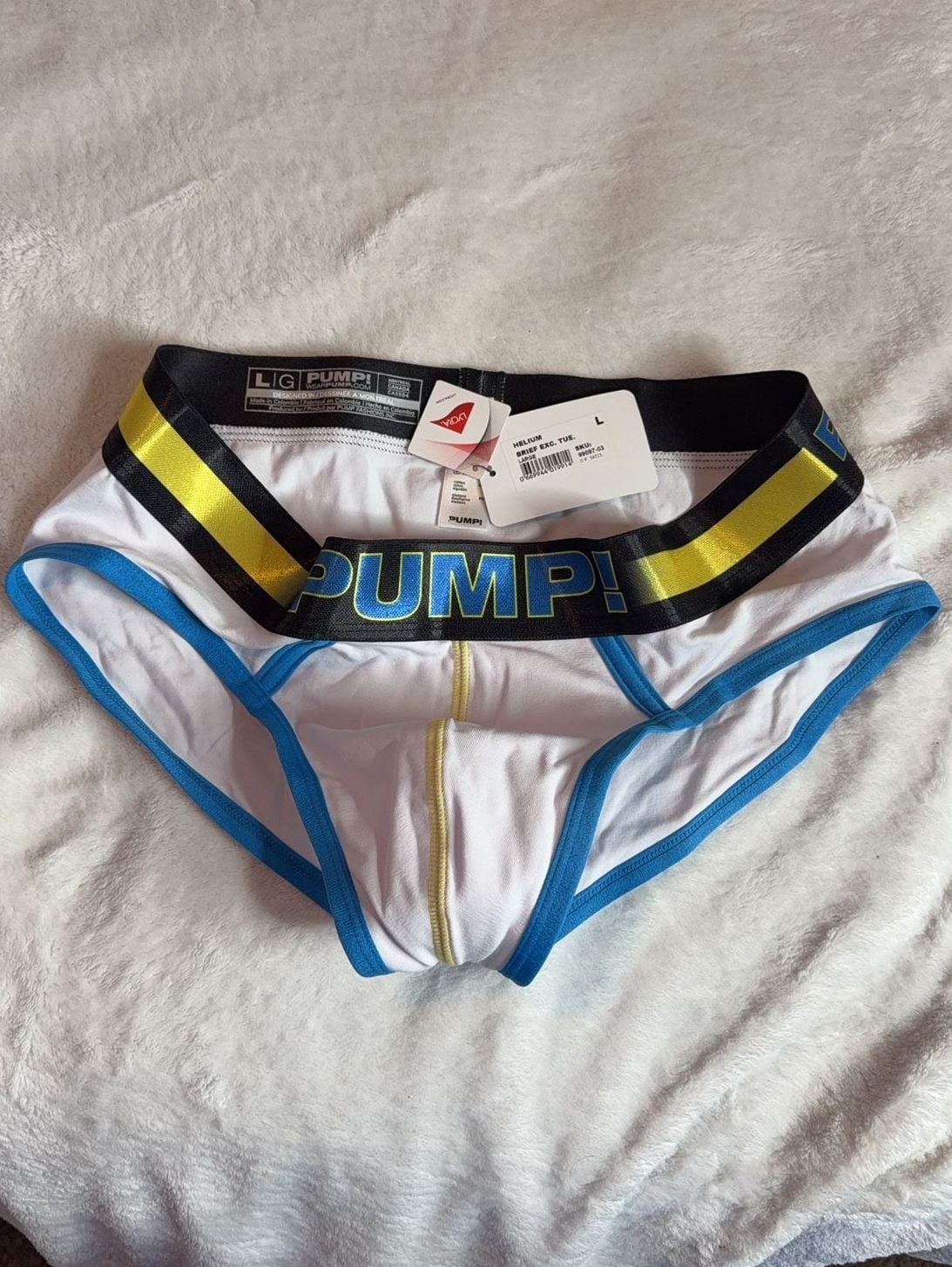 PUMP! Helium Brief Underwear Expert Exclusive Size Large 4