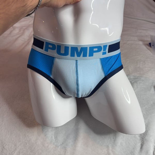 PUMP! True Blue Brief Size Large