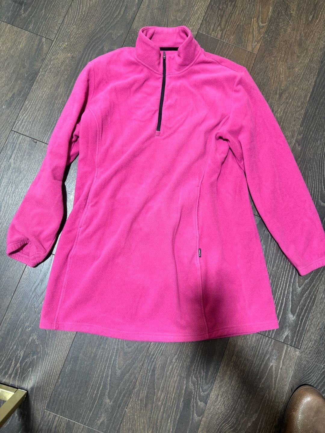 Baleaf Women's 1/4 Zip Fleece Tunic Pullover Pink Size 2XL 13