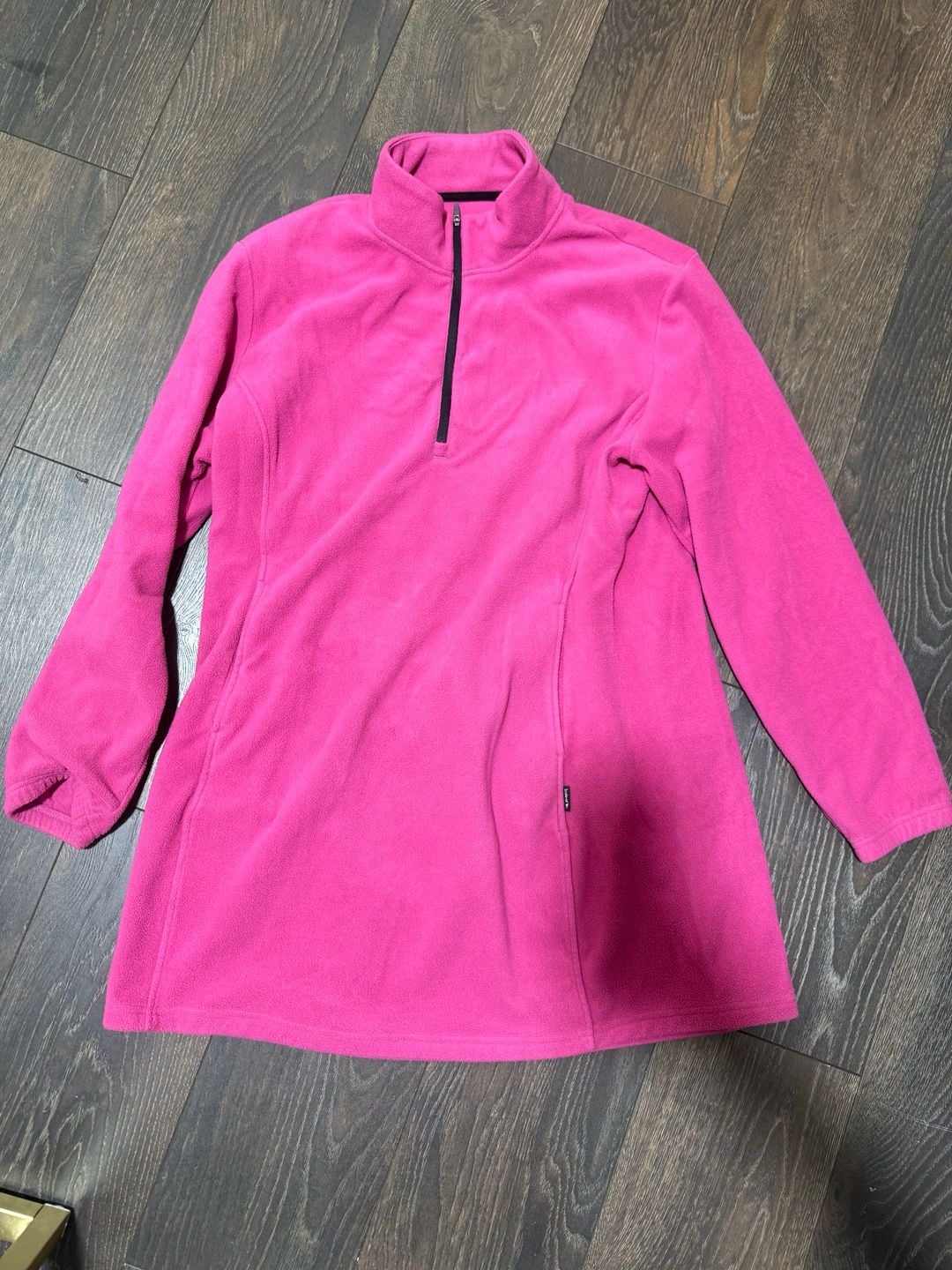 Baleaf Women's 1/4 Zip Fleece Tunic Pullover Pink Size 2XL 17