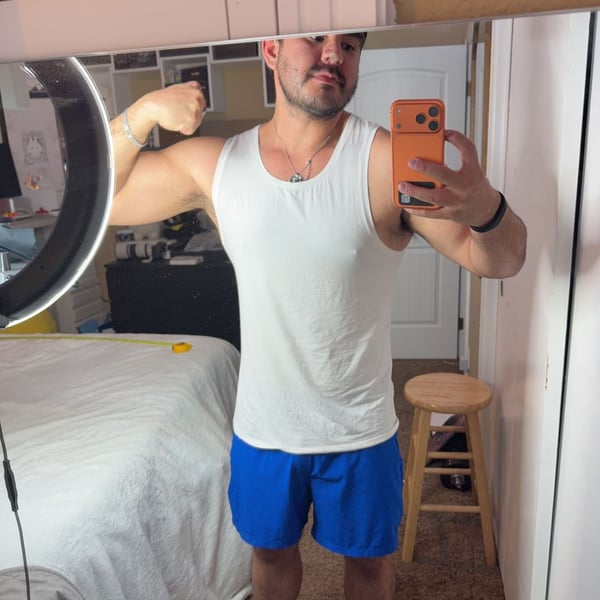 SKIMS Men's Modal Tank Top White Size L