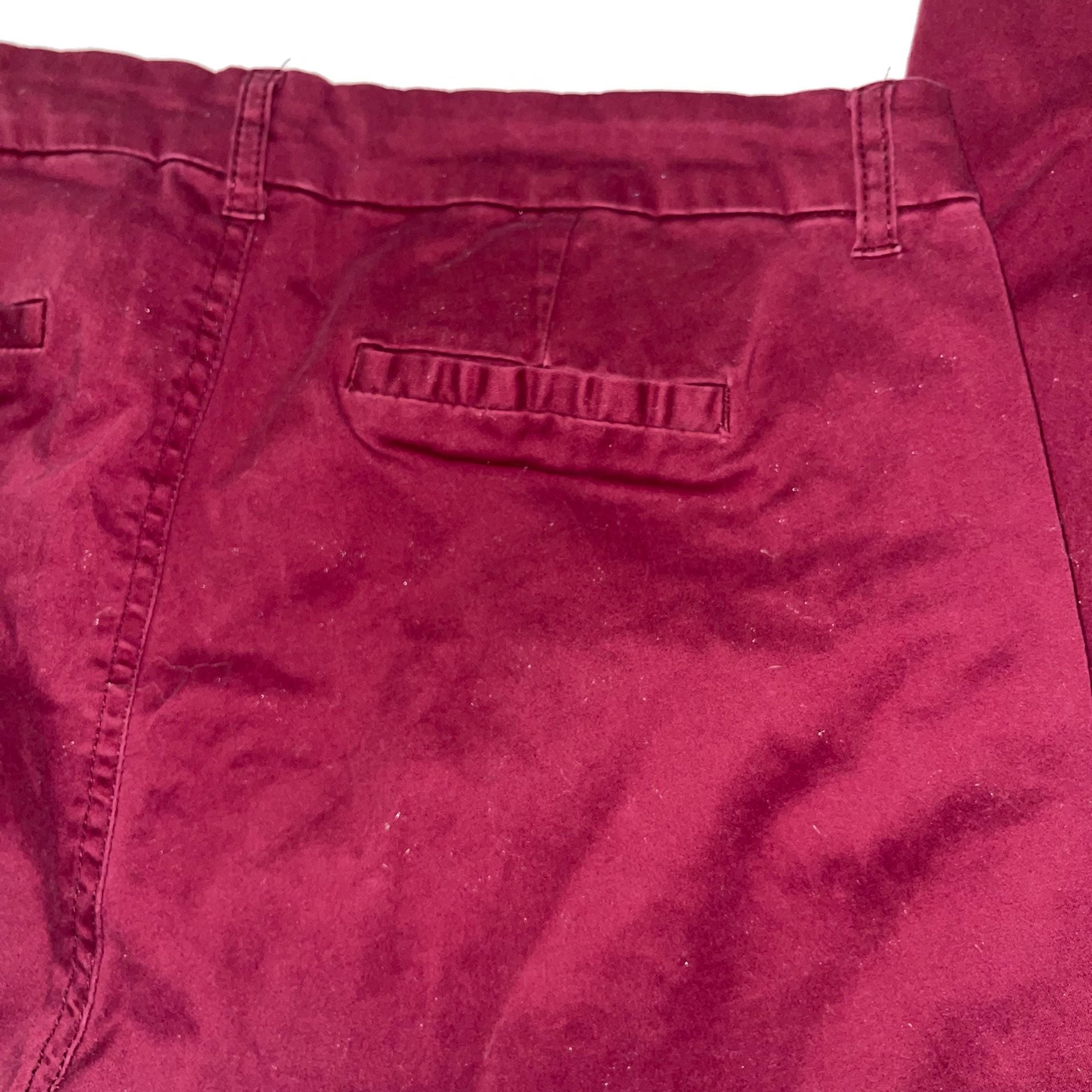 KUT from the Kloth Burgundy Skinny Pants Size 8P 11