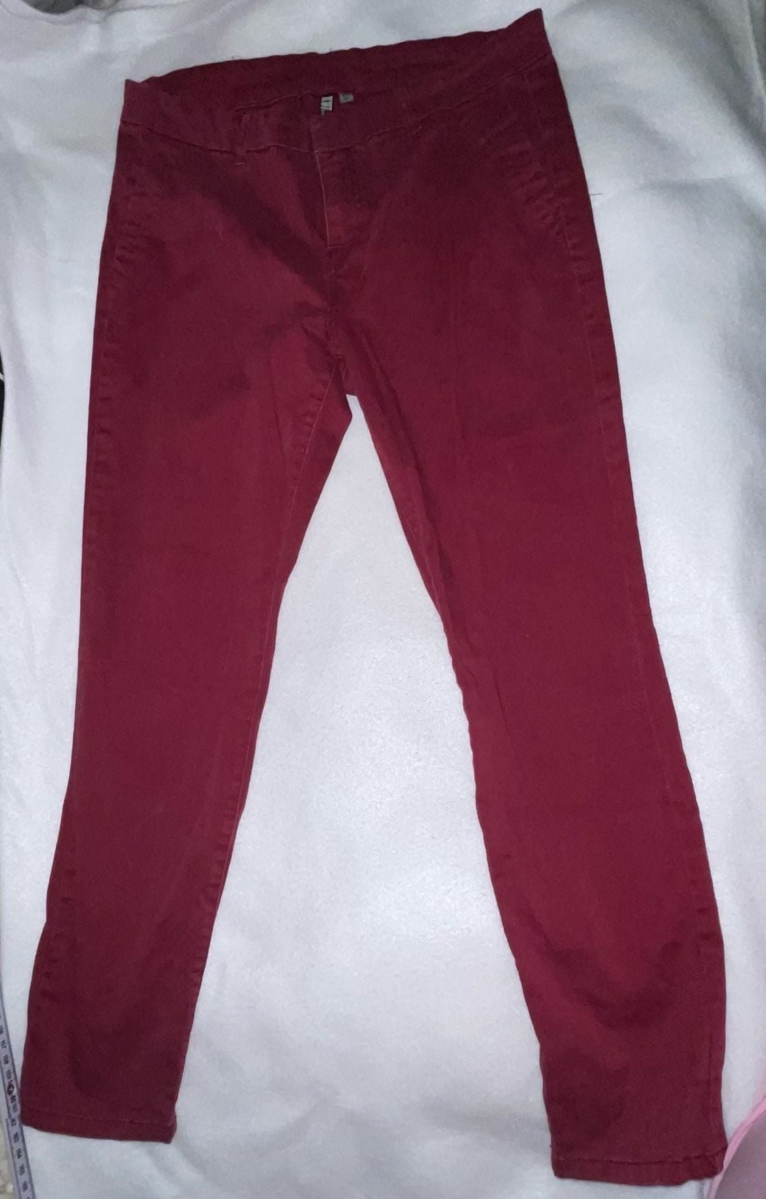 KUT from the Kloth Burgundy Skinny Pants Size 8P 2