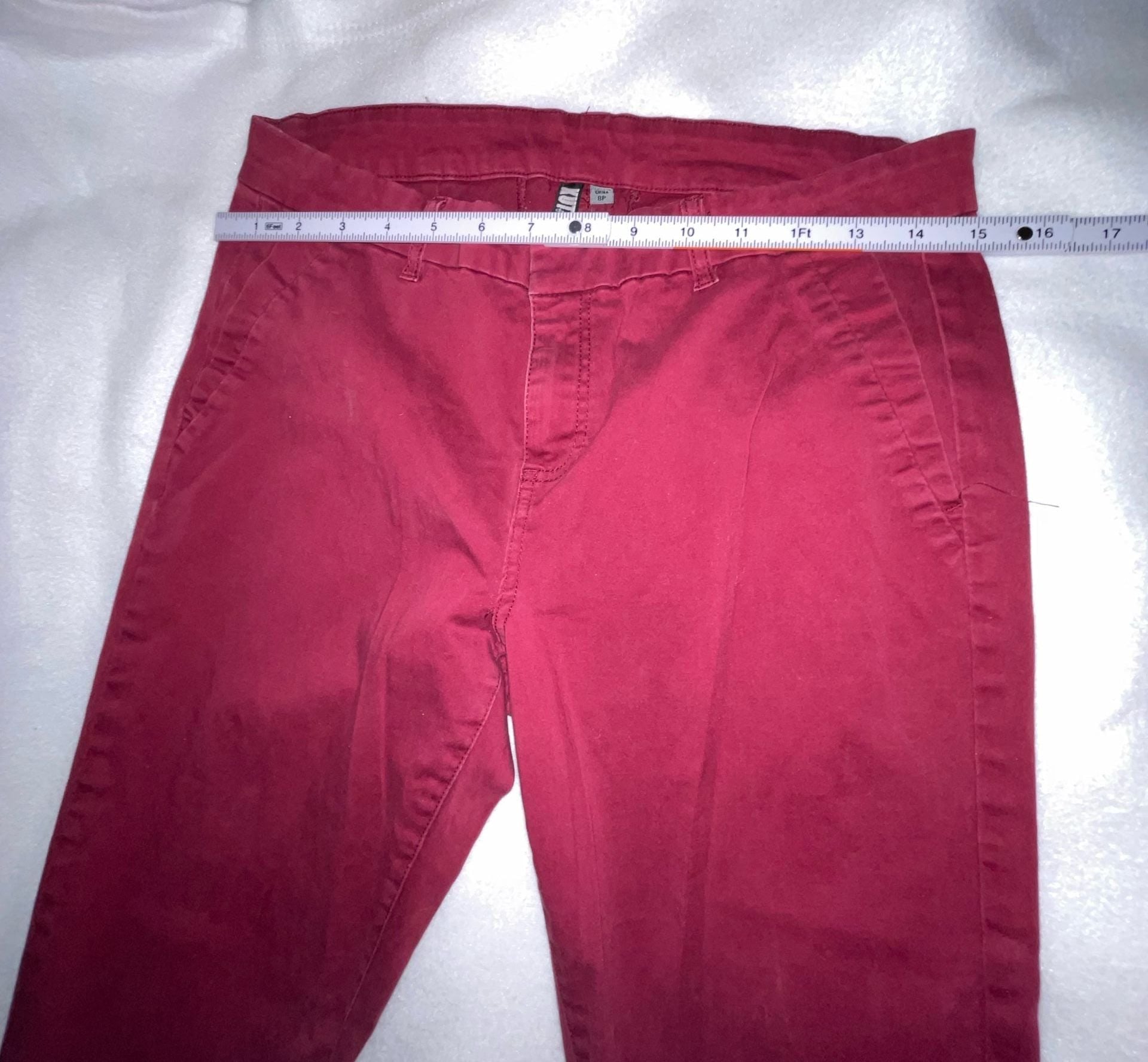 KUT from the Kloth Burgundy Skinny Pants Size 8P 3