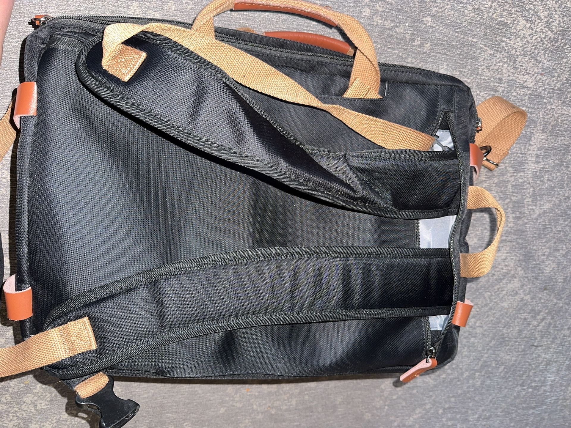 Looibell Convertible Laptop Briefcase Backpack 8