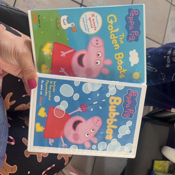 Peppa Pig The Golden Boots and Bubbles 2-DVD Set