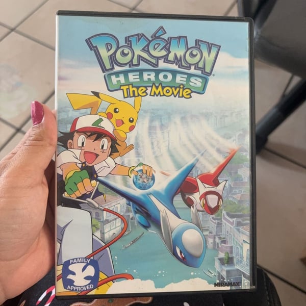 Pokémon Heroes: The Movie DVD (2003)