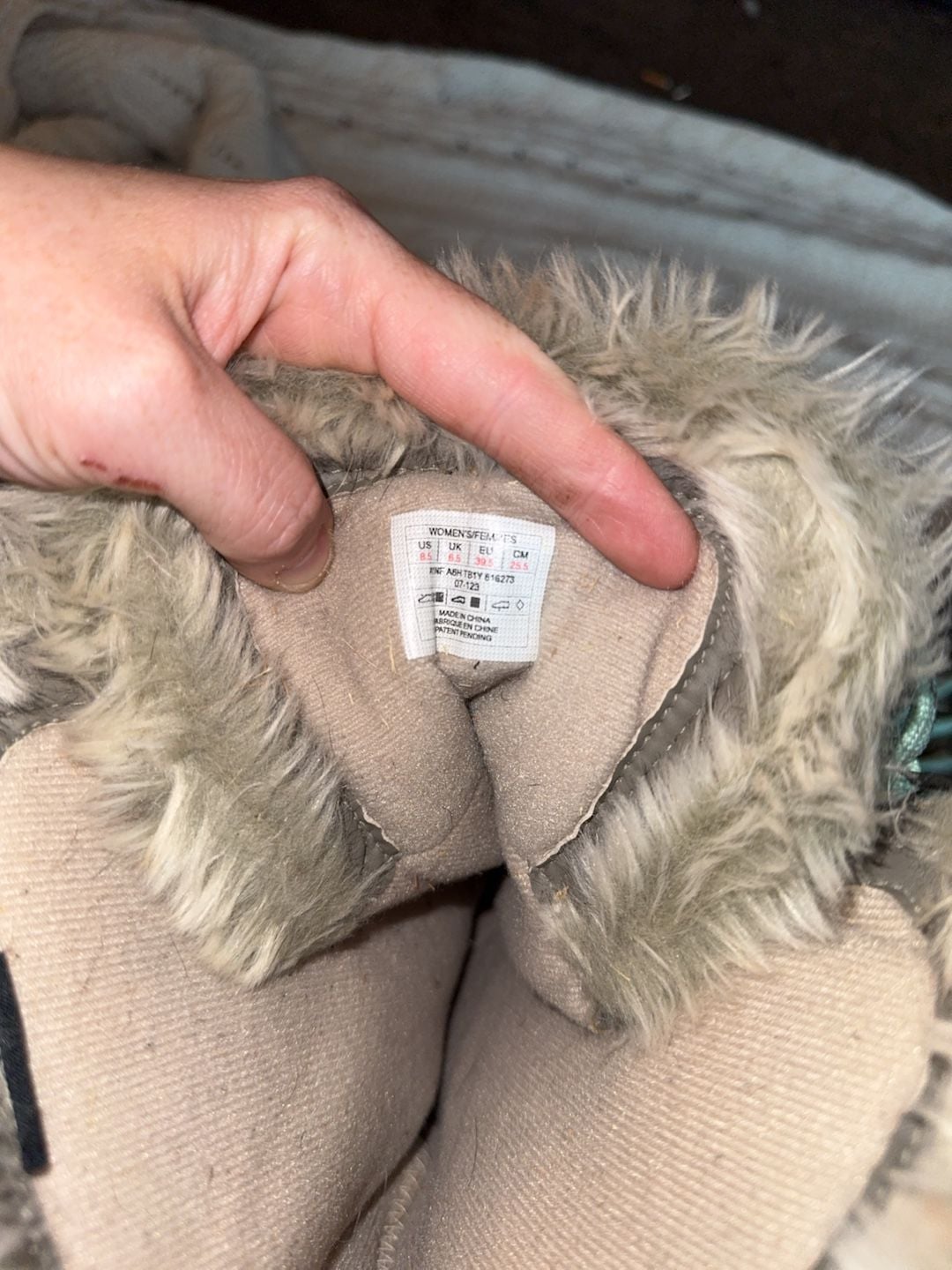 North Face Women Wool Knit + Leather Snow Outdoor Tall Boots Multicolor Brown 6 11