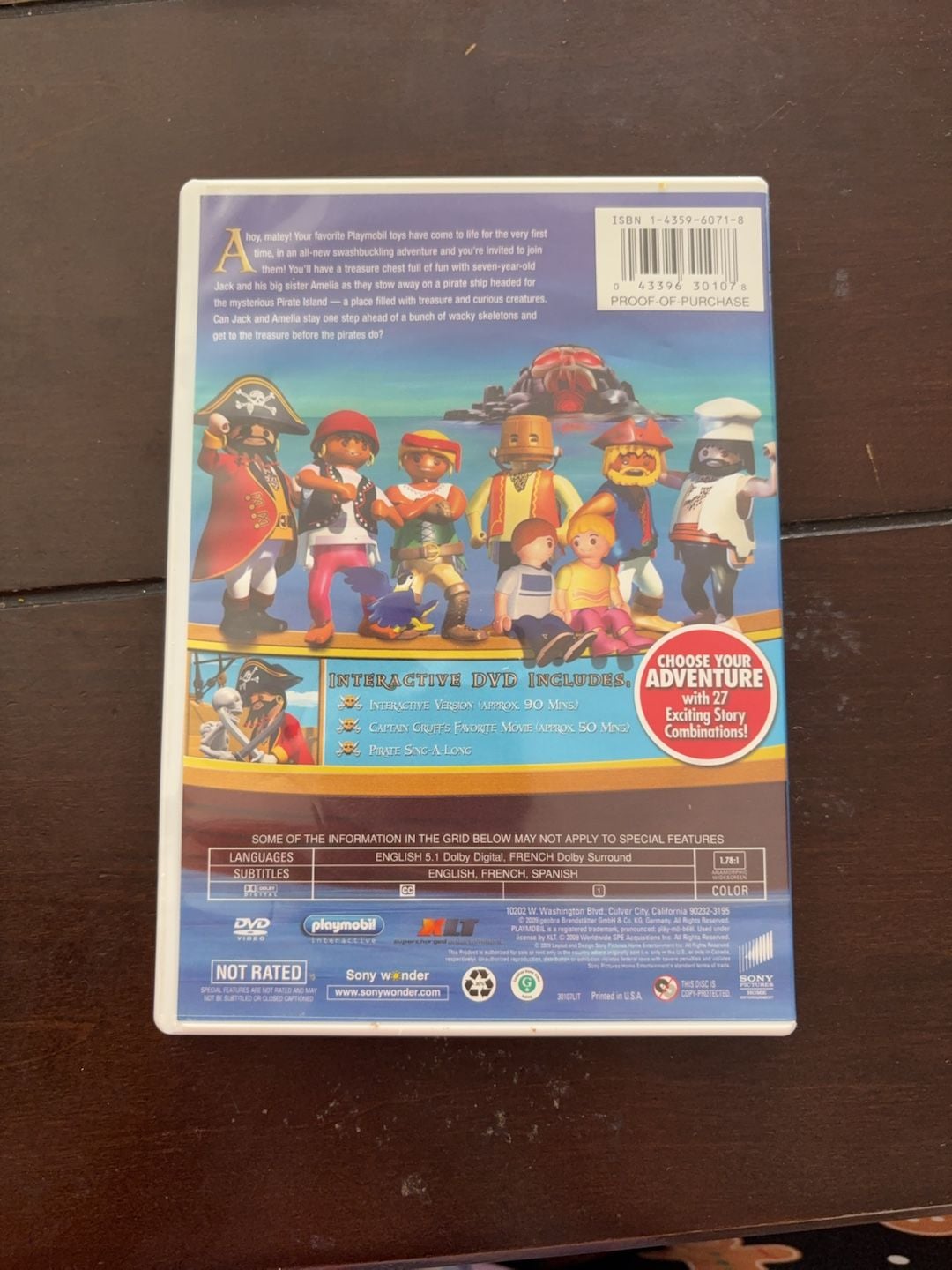 Playmobil Interactive The Secret of Pirate Island DVD 2