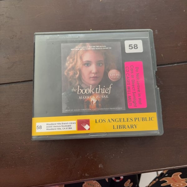 The Book Thief by Markus Zusak Unabridged Audiobook 11-CD Set