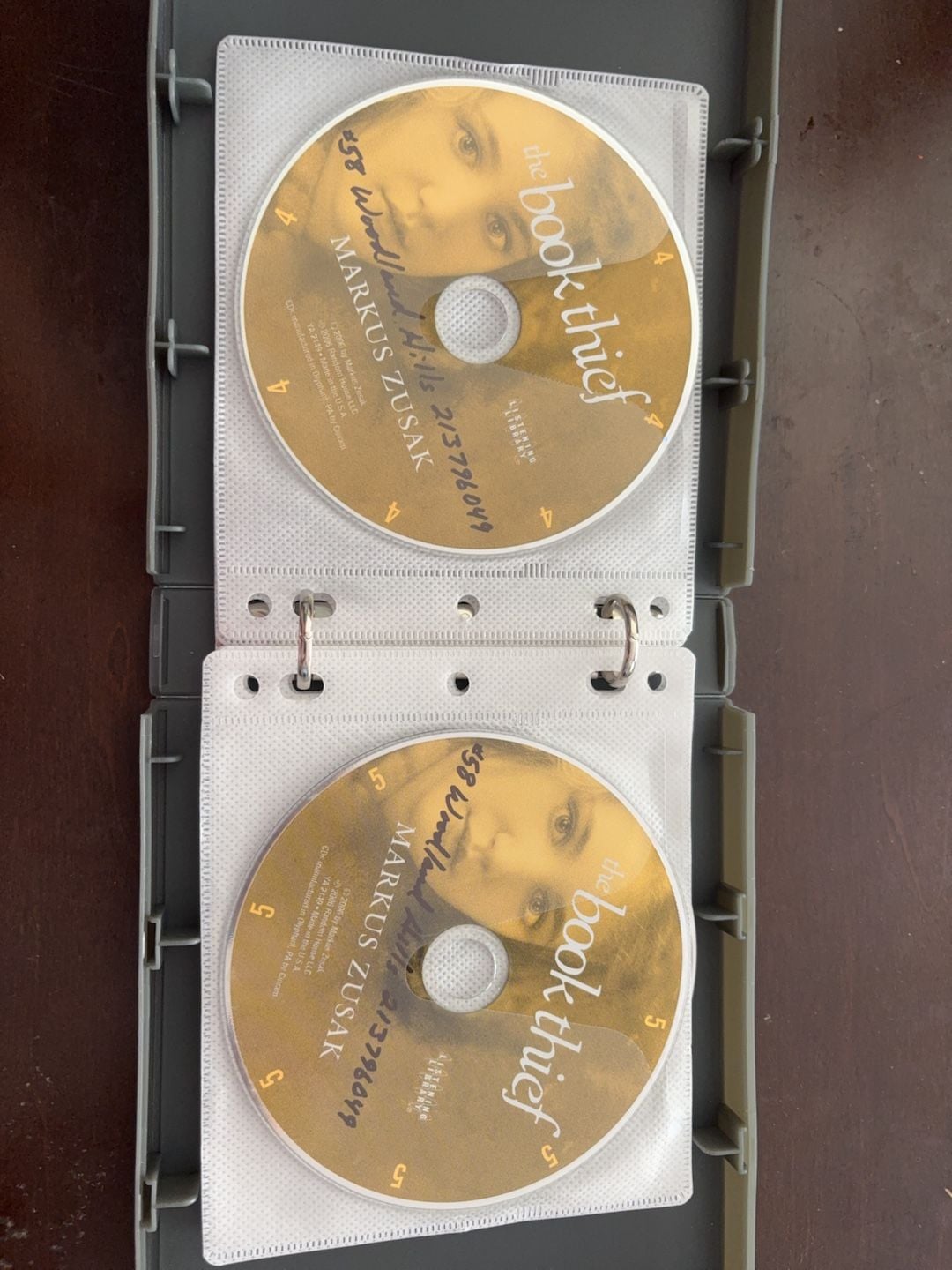 The Book Thief by Markus Zusak Unabridged Audiobook 11-CD Set 5