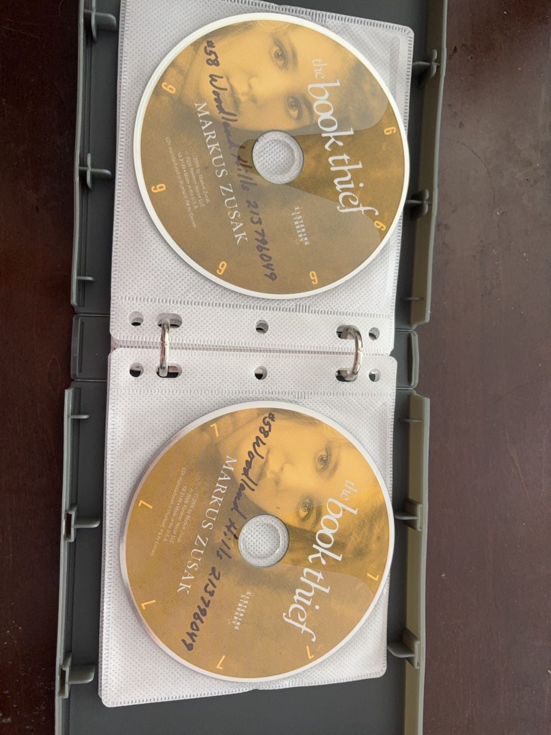 The Book Thief by Markus Zusak Unabridged Audiobook 11-CD Set 6