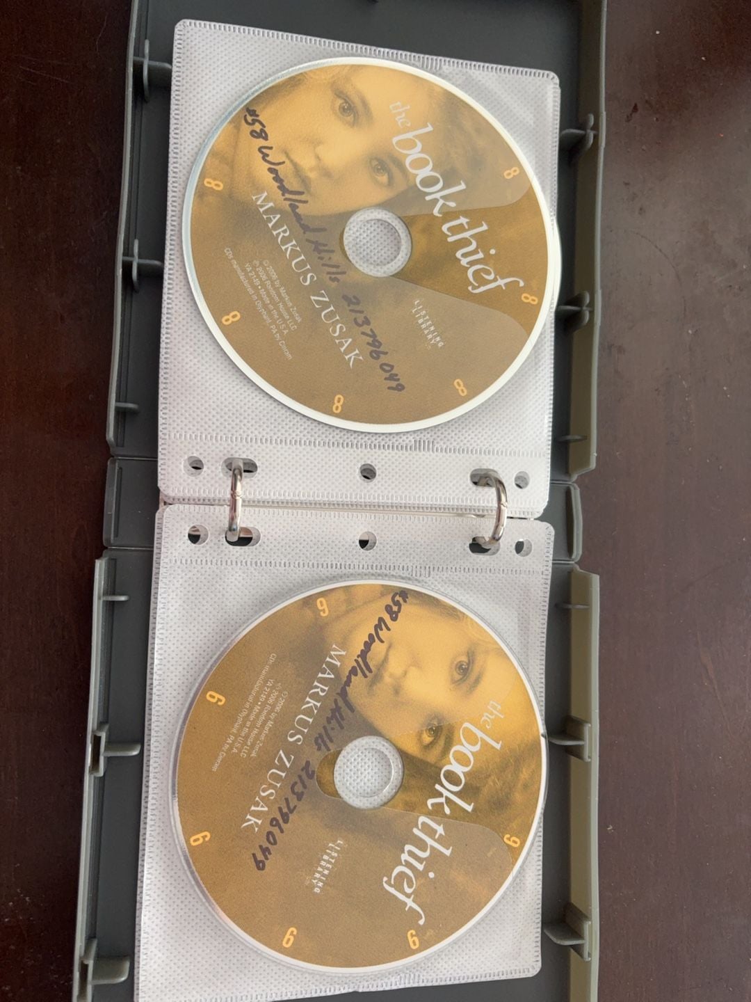 The Book Thief by Markus Zusak Unabridged Audiobook 11-CD Set 7