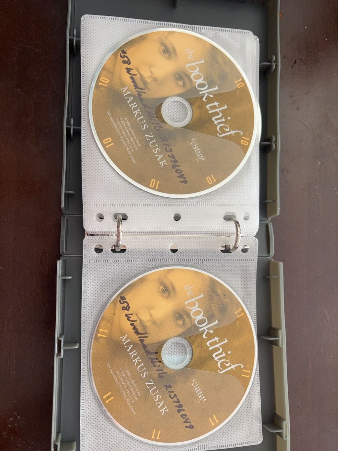 The Book Thief by Markus Zusak Unabridged Audiobook 11-CD Set 8