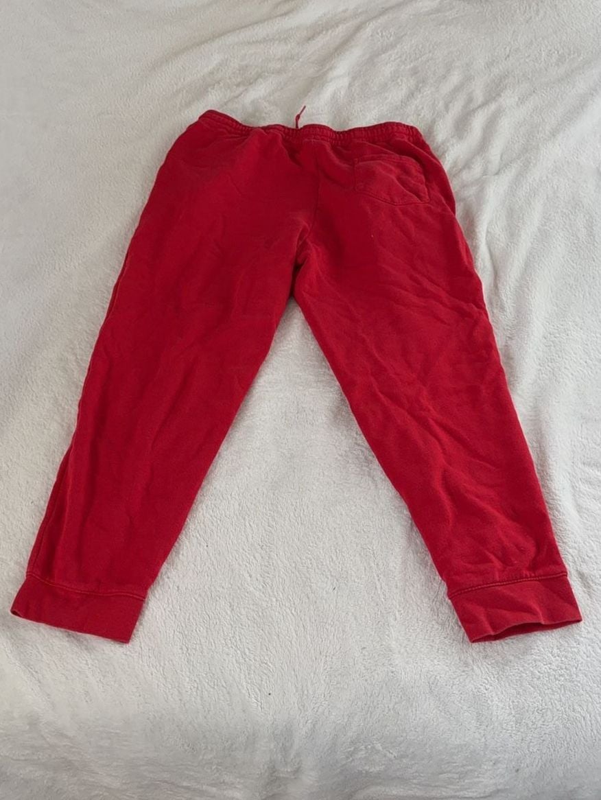 Pokémon Center Pikachu Red Jogger Sweatpants Size Large 4