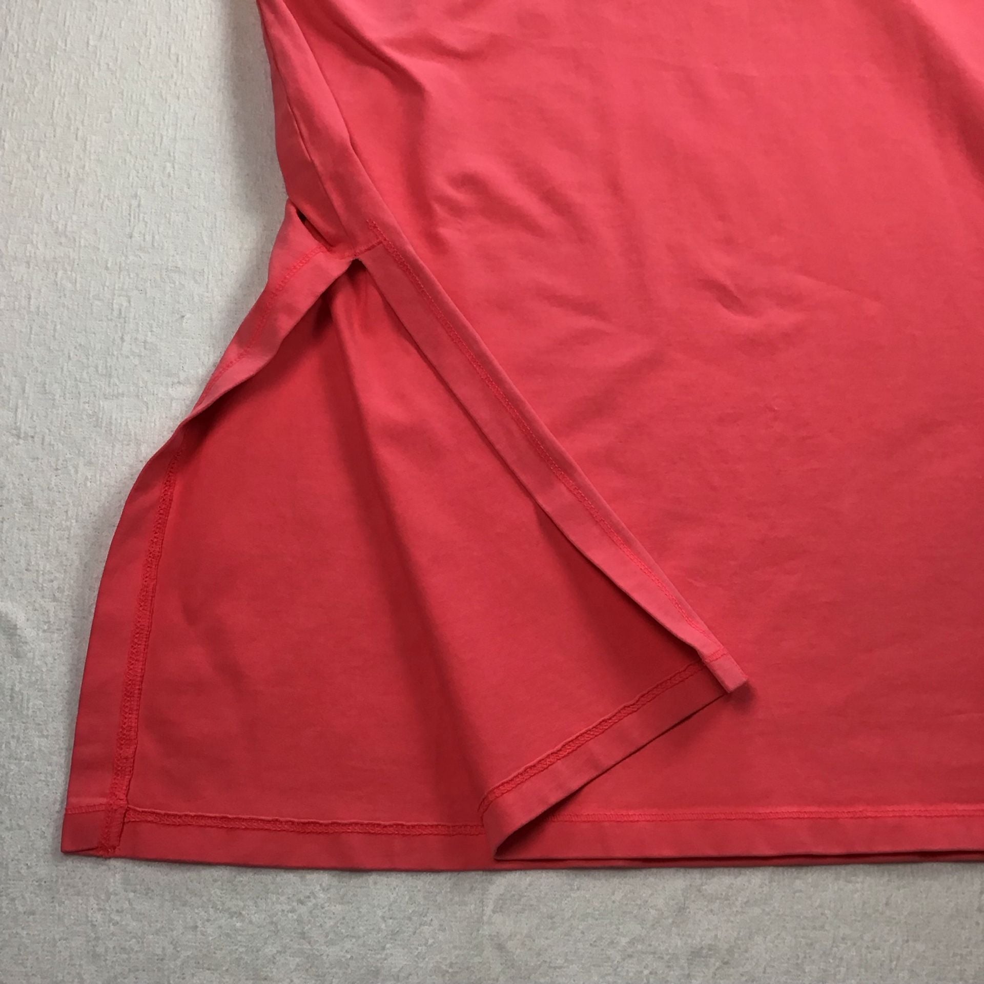 Free People Movement Hot Shot  Electric Sunset  Coral Tunic Tank Dress Size M  13