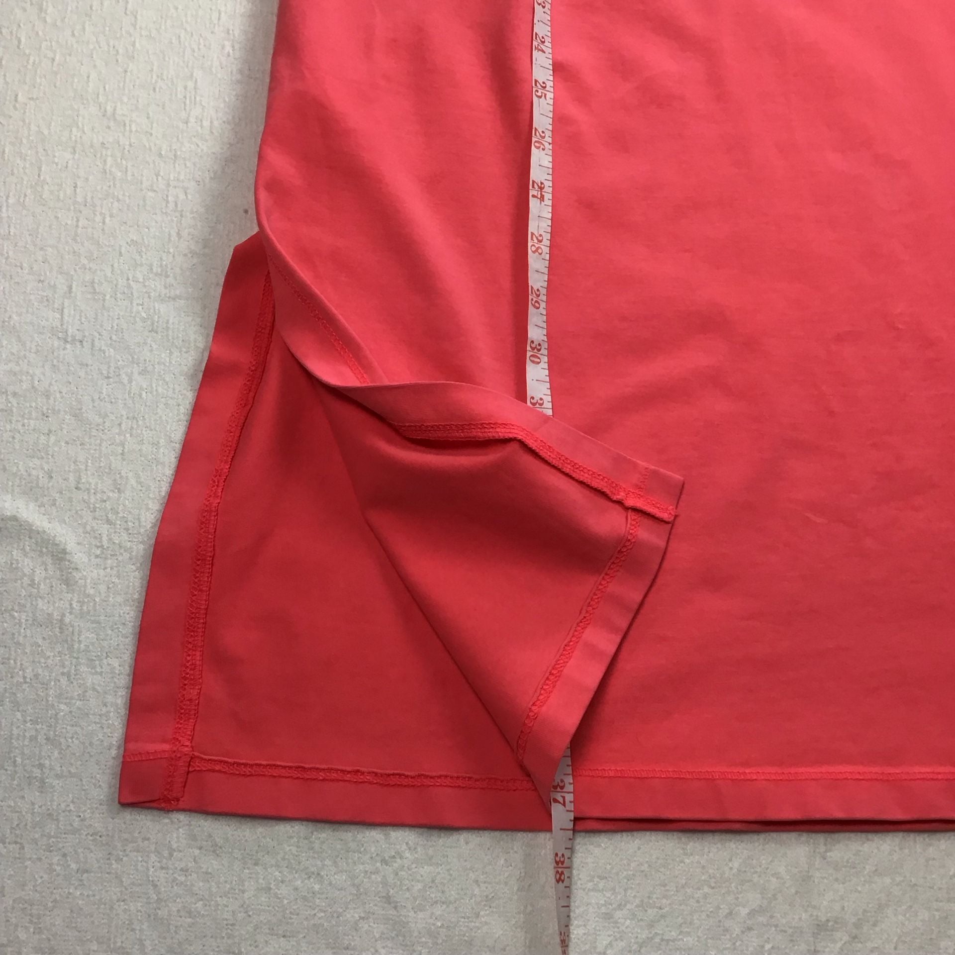 Free People Movement Hot Shot  Electric Sunset  Coral Tunic Tank Dress Size M  14