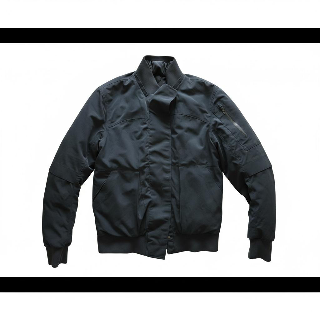 Lululemon Down-Filled Bomber Jacket Black 2