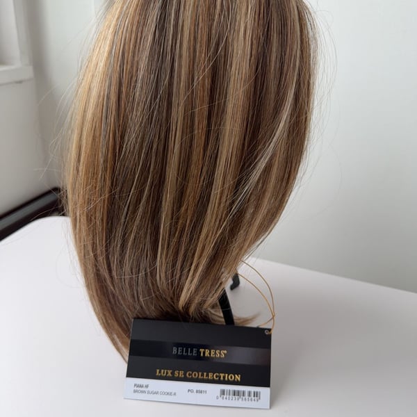 Belle Tress Piana HF Wig in Brown Sugar Cookie-R