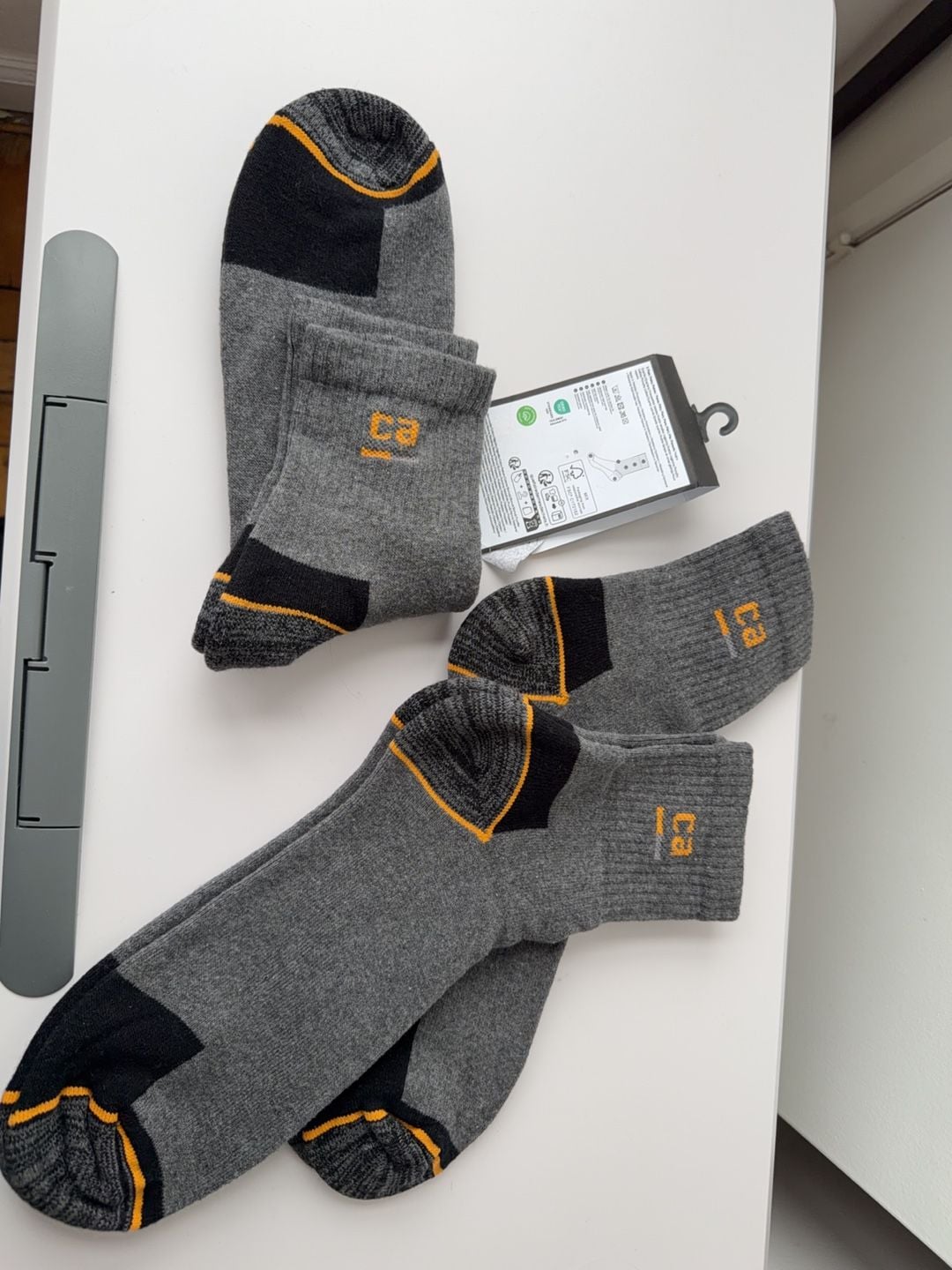 Camano Work Quarter Socks 3-Pack, Size 43/46 1