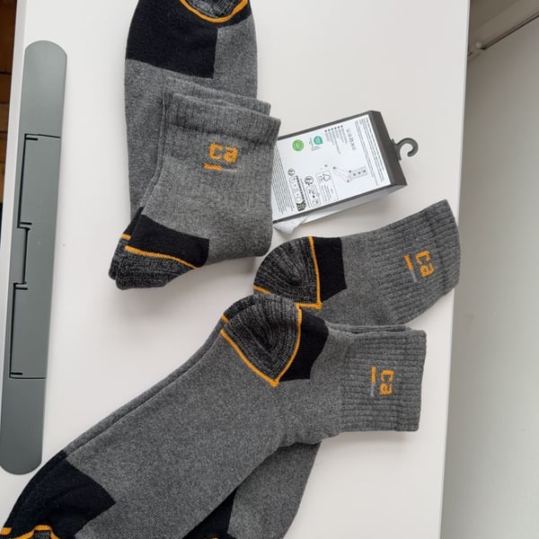 Camano Work Quarter Socks 3-Pack, Size 43/46
