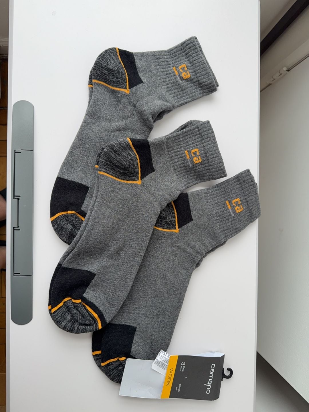 Camano Work Quarter Socks 3-Pack, Size 43/46 4