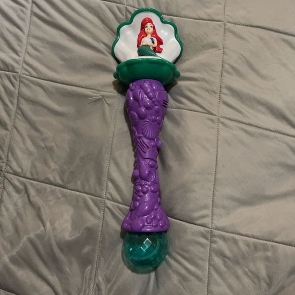 Disney The Little Mermaid Ariel Bubble Wand Toy