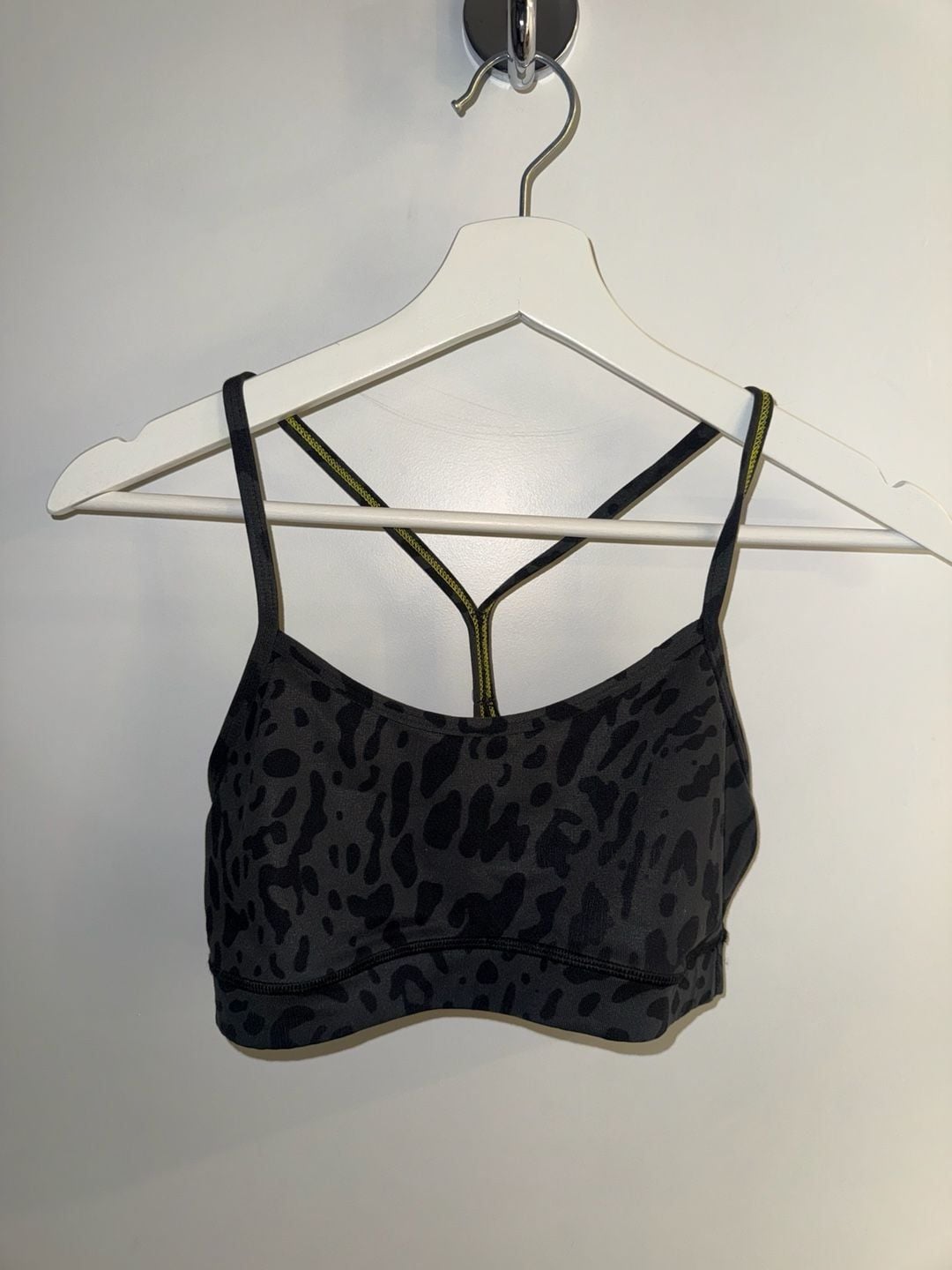 Lululemon Free To Be Wild Bra Leopard Deep Coal Black 2