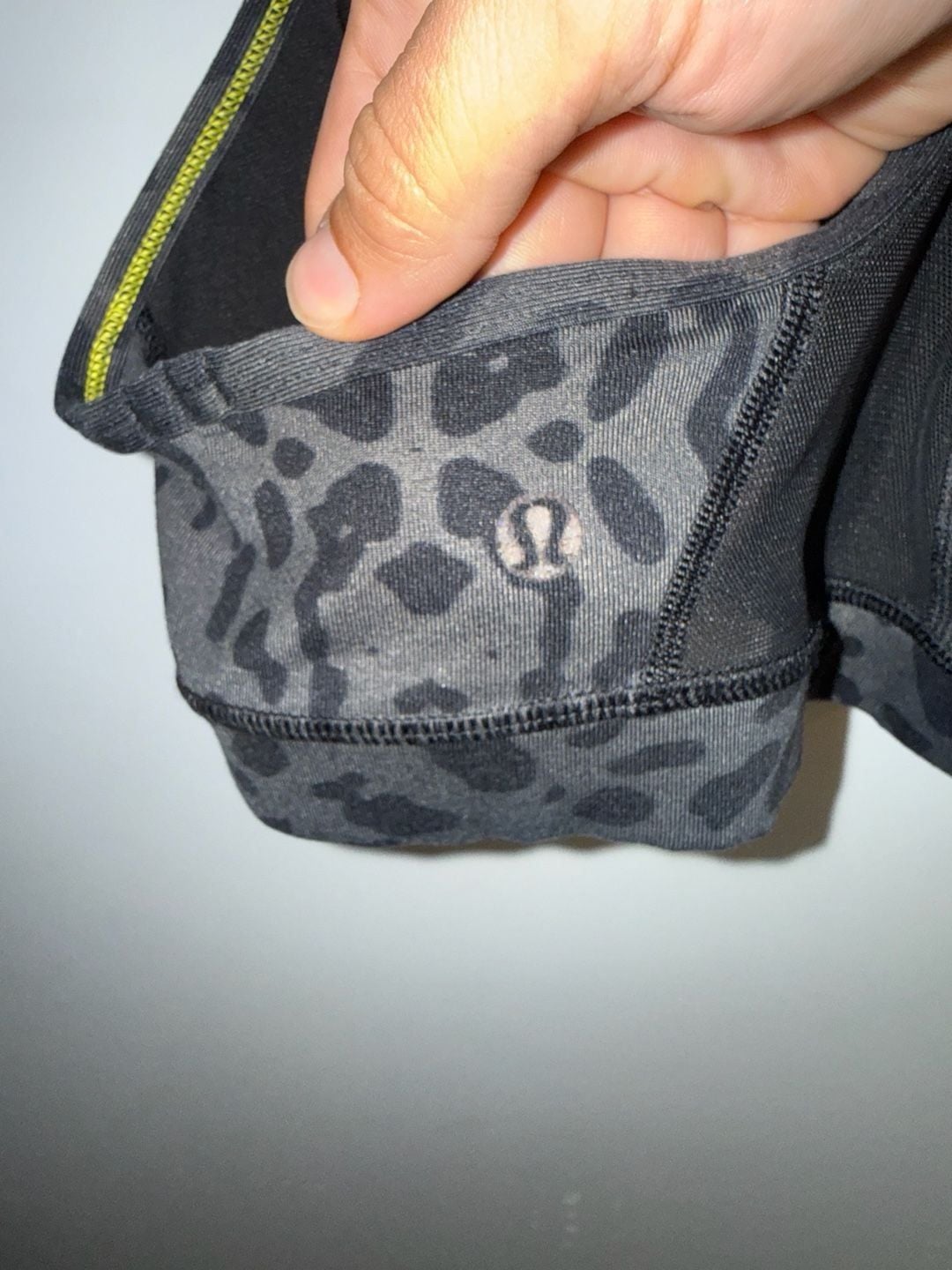 Lululemon Free To Be Wild Bra Leopard Deep Coal Black 4