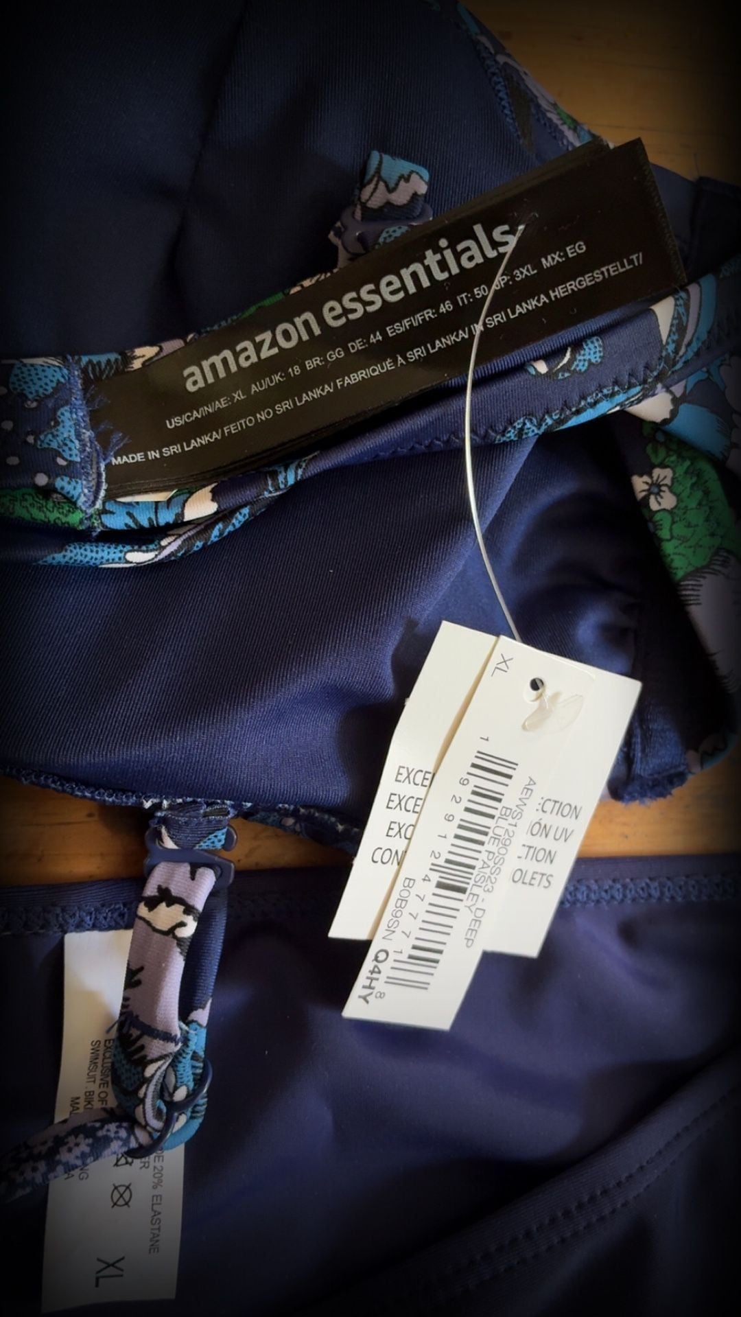 Amazon Essentials Women's Floral Print Bikini Set Size XL 3