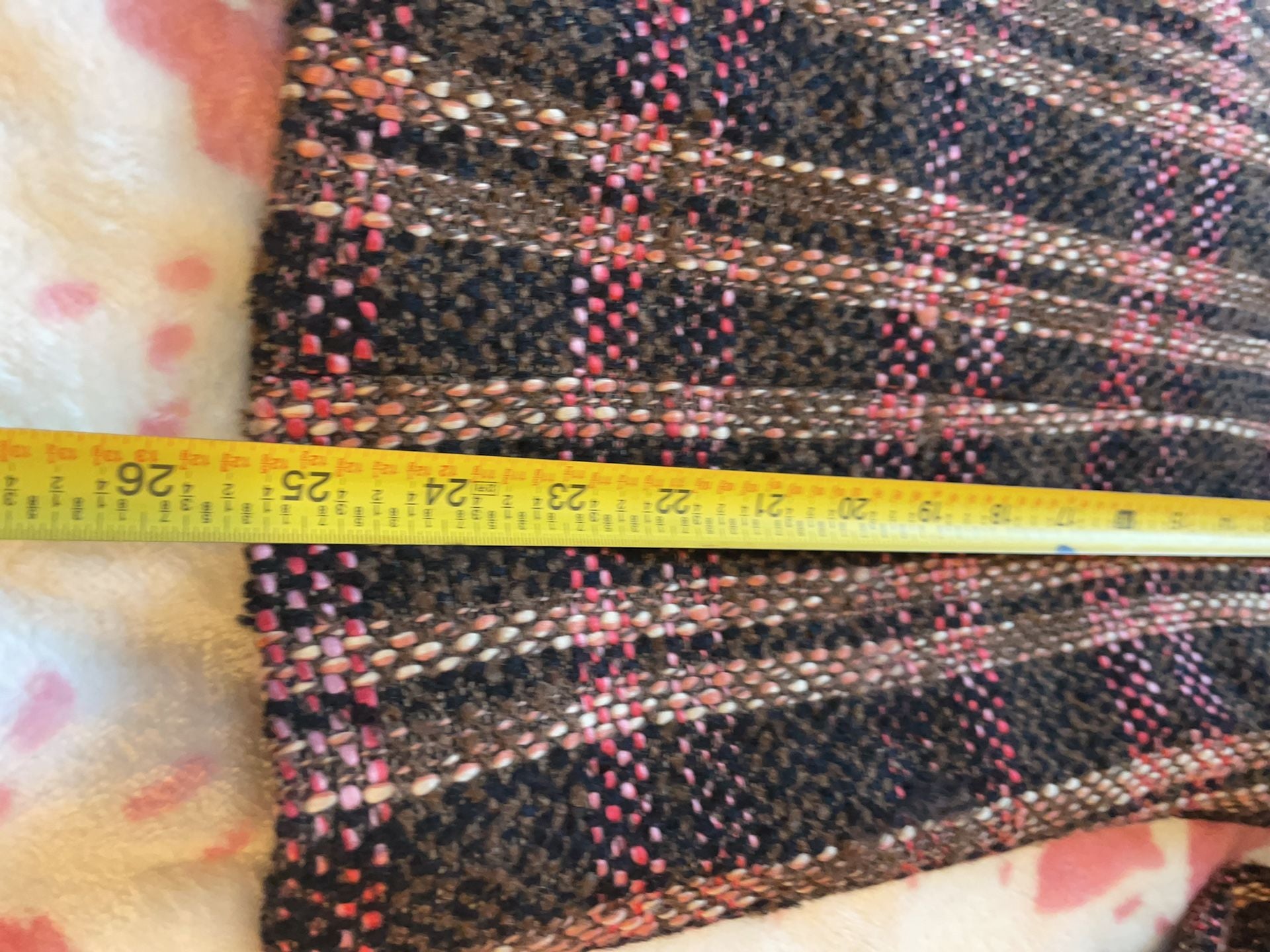 Fundamental Things Tweed Plaid Blazer Jacket Size 14 11