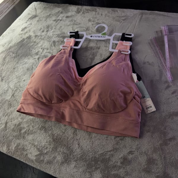 Fitwell 3-Pack Seamless Comfort Bras Size 3X Style 79706FF