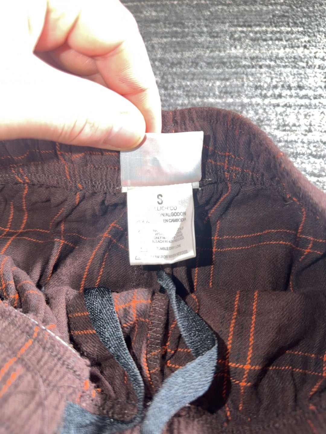 Cleveland Browns NFL Plaid Flannel Boxer Shorts Size Small 5