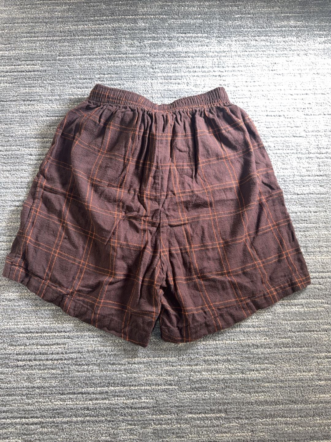 Cleveland Browns NFL Plaid Flannel Boxer Shorts Size Small 6